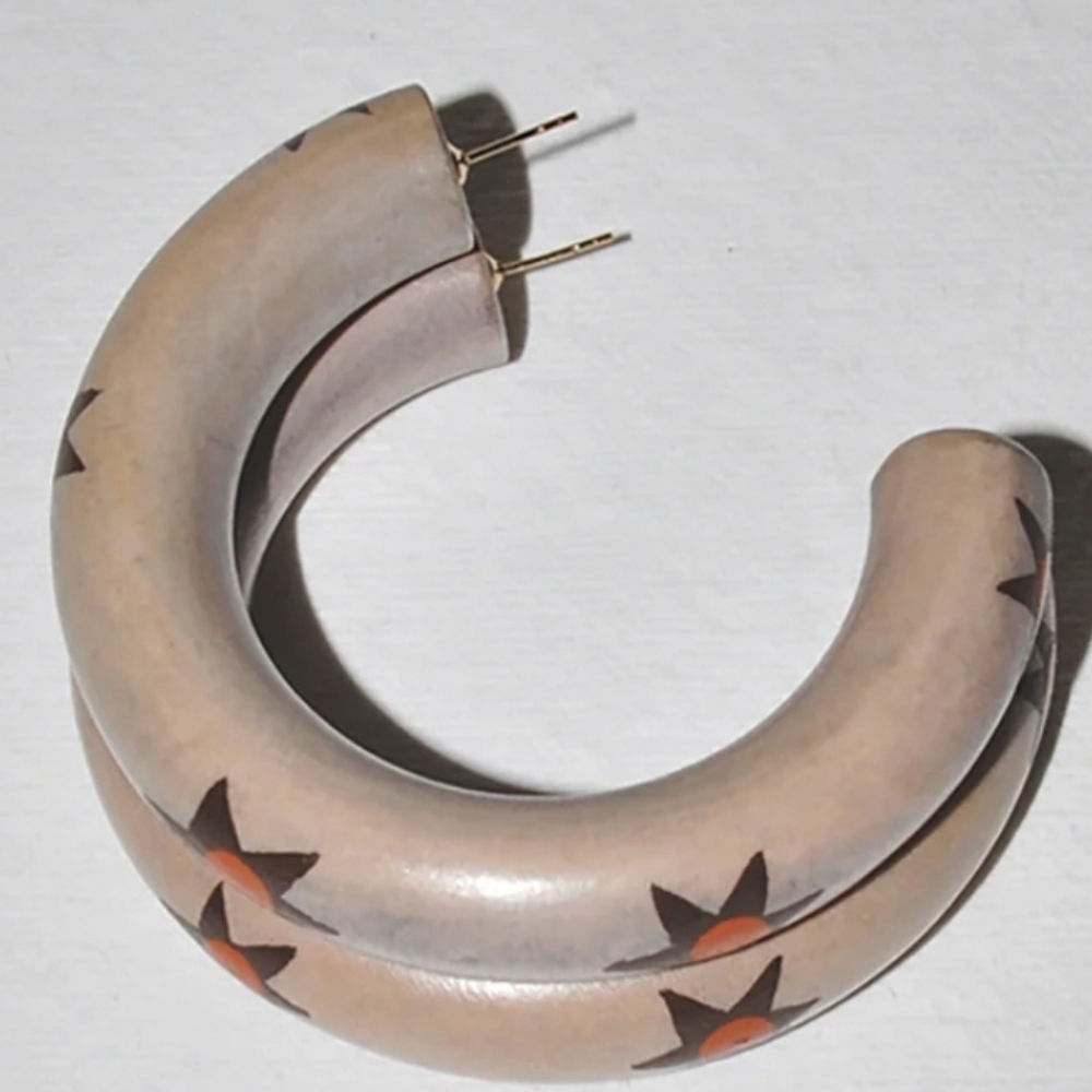 Binky and Lulu   Sundip Chunk Hoop Large